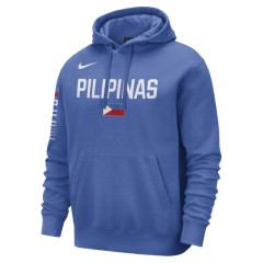 Beli Baju Sneakers Nike Philippines Basketball Team Fleece Pullover Blue Original Cj7622-483