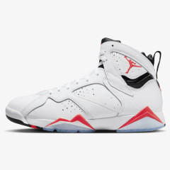 Beli Sepatu Sneakers Air Jordan Aj 7 Retro White Infrared Original Cu9307-160