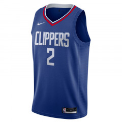 Beli Baju Basket Nike Kawhi Leonard La Clippers Icon Edition Swingman Jersey Rush Blue Original Cw3668-402