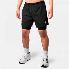 Beli Celana Lari Rechampx Core 5 Inch 2-In-1 Running Shorts Black Original Cx-R080204-001