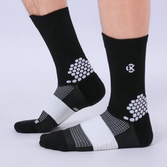 Beli Kaos Kaki Lari Rechampx Pwr-Run Crew Socks 1X Black White Original Cx-R280105-010
