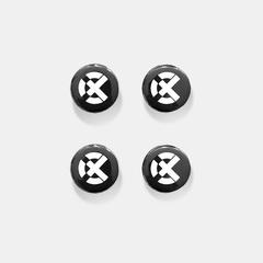Beli Aksesoris Lari Rechampx Race Bib Magnet Black-White Original Cx-R410100-001