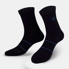 Beli Kaos Kaki Lari Rechampx City Run Trc Crew Socks 1X Black Teal Original Cx-Rc12805-043