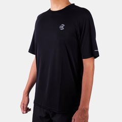 Beli Baju Lari Rechampx Cx Core Short-Sleeve Running Top Sm Logo Black Original Cx-Rzb0104-001