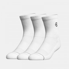 Beli Kaos Kaki Basket Rechampx Cushioned Quarter Socks 3X White Original Cx-S120101-100