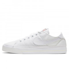 Beli Sepatu Sneakers Wanita Nike Wmns Court Legacy Canvas White Original Cz0294-100