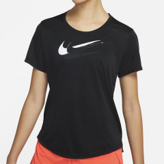 Beli Baju Lari Wanita Nike Wmns Dri-Fit Swoosh Run Tee Black Original Dd6479-010