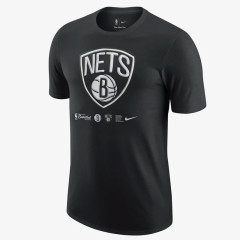 Beli Baju Basket Nike Brooklyn Nets Logo Dri-Fit Tee Black Original Dh6769-010