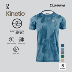 Beli Baju Lari Duraking Kinetic Super Light Jersey Ss Steel Blue Original Dk-Sl-Ss-Kin-Stb