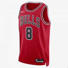 Beli Baju Basket Nike Zach Lavine Chicago Bulls Icon Edition Swingman Jersey Red Original Dn2000-657