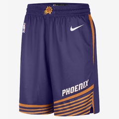 Beli Celana Basket Nike Phoenix Suns Nike Icon Edition Swingman Shorts Purple Original Do9422-566