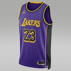 Beli Baju Basket Air Jordan Lebron James Los Angeles Lakers Statement Edition Swingman Jersey Field Purple Original Do9530-508