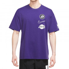 Beli Baju Basket Nike Los Angeles Lakers Courtside City Edition Max 90 Tee Purple Original Dv5857-504