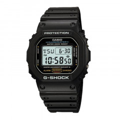 Beli Jam Tangan Training Pria Casio G-Shock Black Resin Water Resistant 200M Black Original Dw-5600E-1Vdf