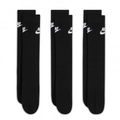 Beli Kaos Kaki Sneakers Nike 3Pk Sportswear Everyday Essential Crew Socks Black Original Dx5025-010