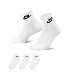 Beli Kaos Kaki Sneakers Nike Everyday Essential Ankle Socks 3 Pairs White Original Dx5074-101