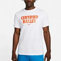 Beli Baju Sneakers Nike Certified Baller Tee White Original Dm2450-100