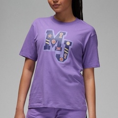 Beli Baju Basket Wanita Air Jordan Womens Graphic Girlfriend Tee Purple Original Fb5195-542