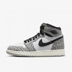 Beli Sepatu Sneakers Anak Air Jordan Aj 1 Retro High Og Gs White Cement Original Fd1437-052