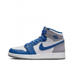 Beli Sepatu Basket Anak Air Jordan Aj 1 Retro High Og Gs True Blue Original Fd1437-410