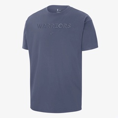 Beli Baju Sneakers Nike Golden State Warriors Courtside Tee Grey Original Fj0569-491