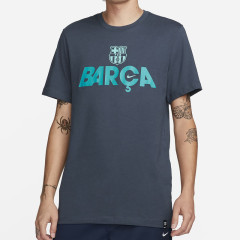 Beli Baju Training Nike Fc Barcelona Mercurial Tee Thunder Blue Original Fn2535-437