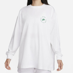 Beli Baju Sneakers Wanita Nike Wmns Sportswear Long Sleeve Top White Original Fn7217-100