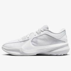 Beli Sepatu Basket Nike Zoom Freak 5 Tb Ep Triple White Original Fn7306-100