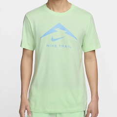 Beli Baju Lari Nike Dri-Fit Trail Tee Vapor Green Original Fq3915-376