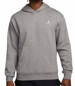 Beli Baju Basket Air Jordan Brooklyn Fleece Pullover Hoodie Grey Original Fv7281-091