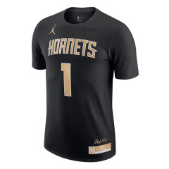 Beli Baju Basket Nike Charlotte Hornets Lamelo Ball Select Series Tee Black Original Fv8855-010