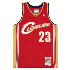 Beli Baju Basket Mitchell N Ness Cleveland Cavaliers Lebron James Swingman Jersey Red Original Gs18155-Ccadkrd03Lja