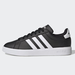 Beli Sepatu Sneakers Adidas Grand Court Cloudfoam Black Original Gw9196