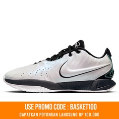 Beli Sepatu Basket Nike Lebron Xxi Conchiolin White Original Hf5842-100