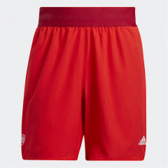 Beli Celana Basket Adidas Donovan Mitchell Basketball Shorts Red Original Hi5823