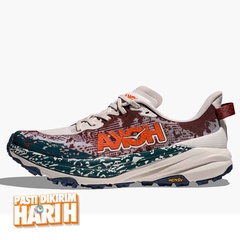 Beli Sepatu Trail Hoka One One Speedgoat 6 Putty - Blue Twilight Original Hke1147791Yp
