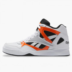 Beli Sepatu Sneakers Reebok Royal Bb4500 Hi 2 White Orange Original Hr0527