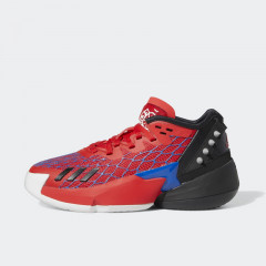 Beli Sepatu Basket Anak Adidas D.o.n. Issue #4 Junior Spiderman Red Original Hr1616