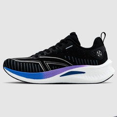 Beli Sepatu Lari Hundred Jakarta V1 Black-Blue-Purple Original Hrfs-4M142-1