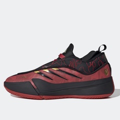 Beli Sepatu Basket Adidas Bape X Dame 9 Black Multicolor Original Ih0786