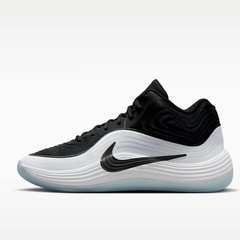 Beli Sepatu Basket Nike Precision 8 Mid Black White Original Ih1105-002