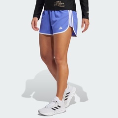 Beli Celana Lari Wanita Adidas Wmns Marathon 20 Running Shorts Blue Original Iv5459