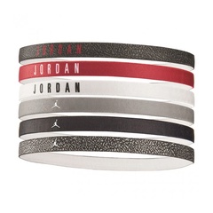 Beli Aksesoris Basket Air Jordan Elastic Dri-Fit 6X Hairband Black Red Original J.100.7584.061.Os