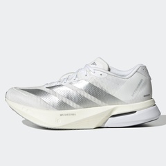 Beli Sepatu Lari Wanita Adidas Wmns Adizero Boston 13 Cloud White - Matte Silver - Dash Grey Original Js4948