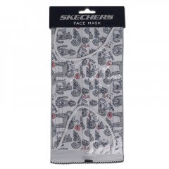 Beli Masker Sneakers Skechers Face Mask White Original Ma005Wwht