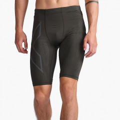 Beli Celana Lari 2Xu Light Speed Compression Shorts Olive Original Ma5331Bfb