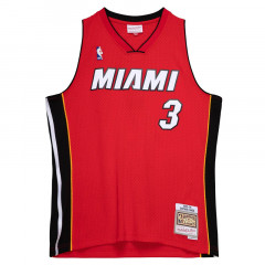 Beli Baju Basket Mitchell N Ness Dwyane Wade Miami Heat Alternate 2005-06 Red Original Mhe05Dwaunrd