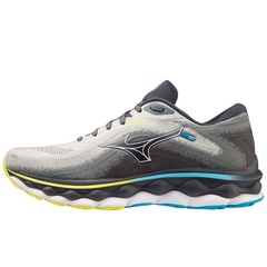 Beli Sepatu Lari Mizuno Wave Sky 7 Pblue-White-Bolt2 Original Mizj1Gc230201