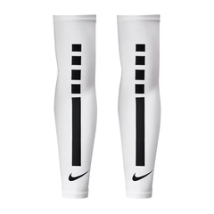 Beli Aksesoris Basket Nike Pro Elite Sleeves 2.0 White Black Original N.000.2044.127.Sm