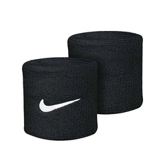 Beli Aksesoris Basket Nike Swoosh Wristband Black Original Nnn04010Os